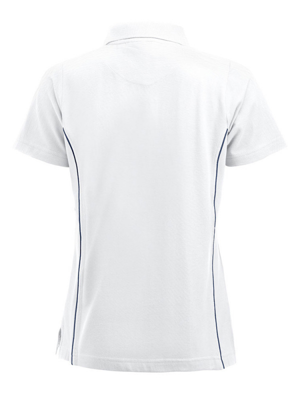 Damen Poloshirt New Alpena Weiss